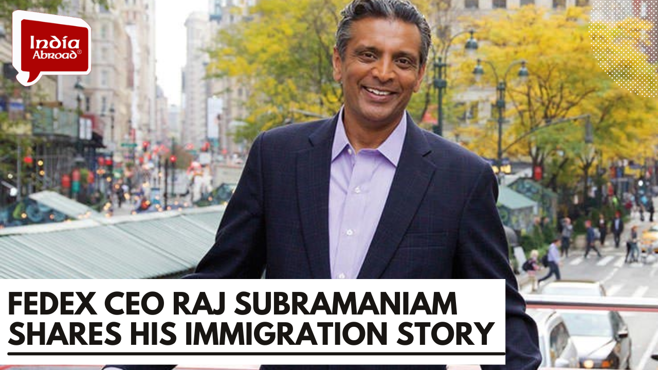 FedEx CEO Raj Subramaniam shares his immigration story